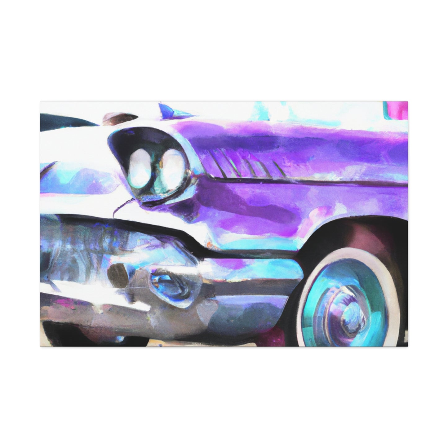 "Surging Tide". - Automobile Canvas