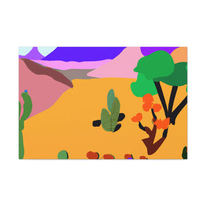 Dune Palms - Landscape - Canvas