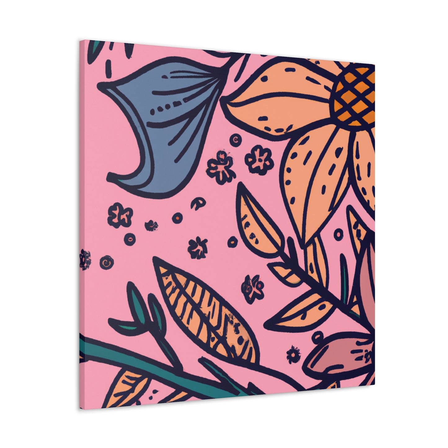 Rosesky - Floral - Canvas