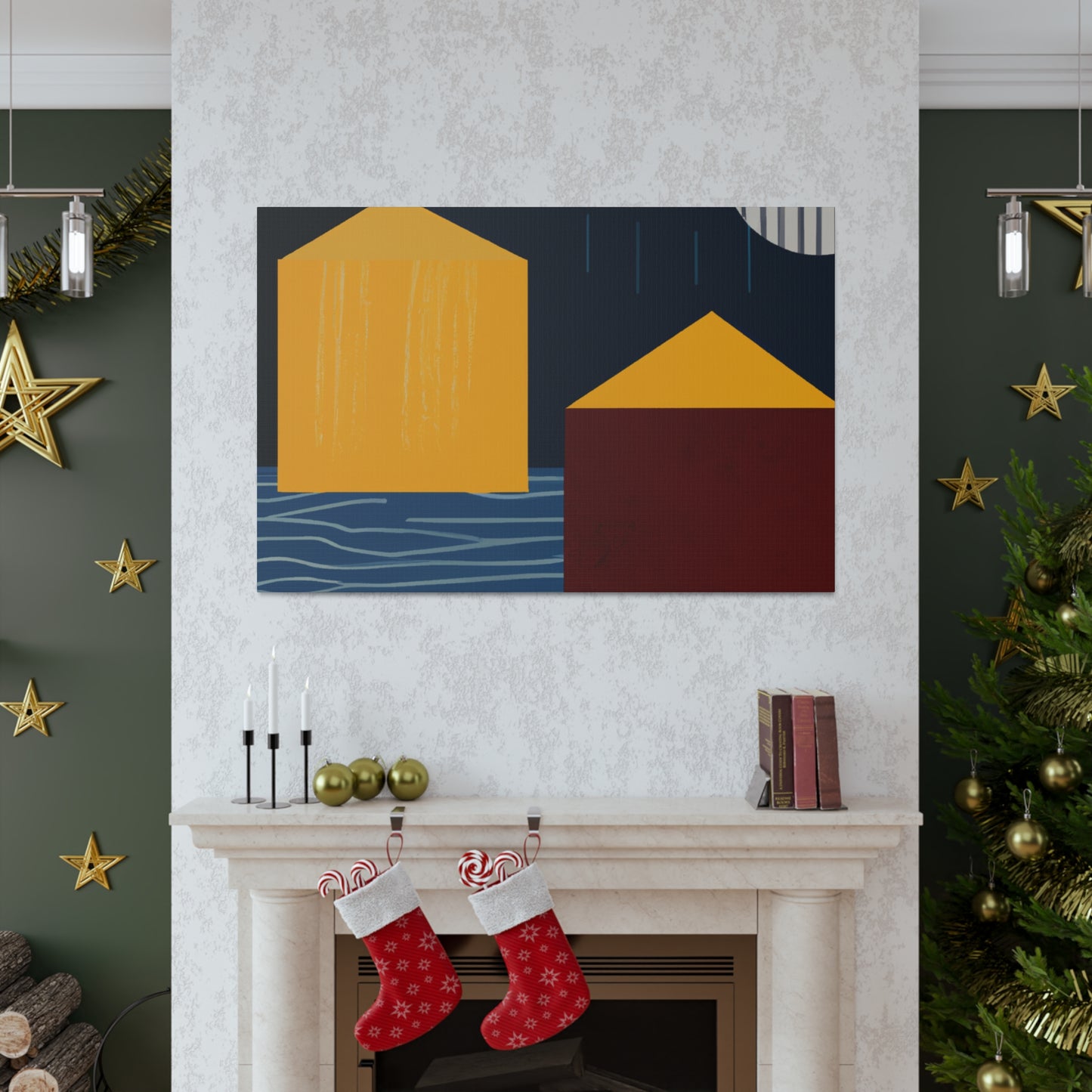 Rise Up - Midcentury Canvas