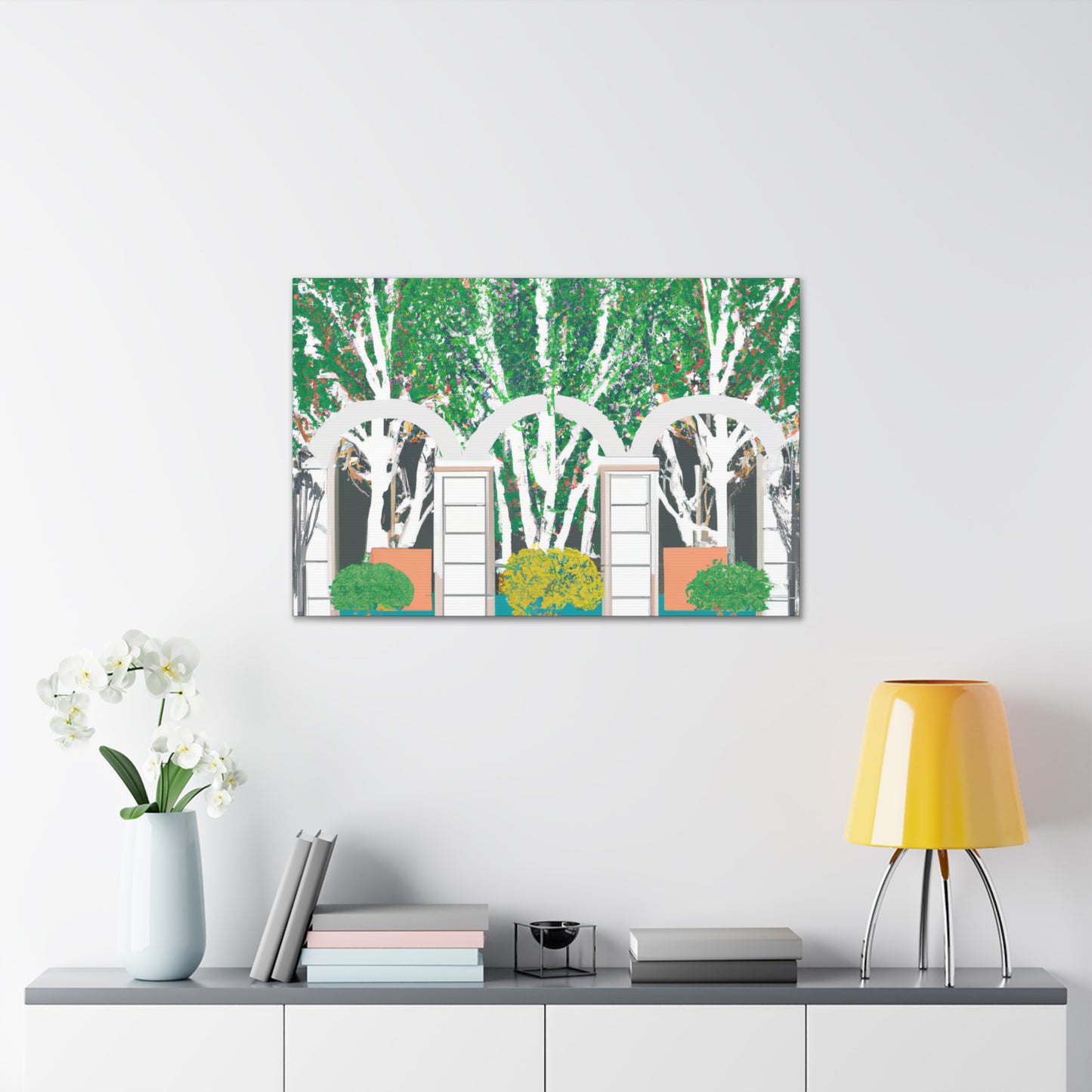 Magnolia Gardens - Landscape - Canvas