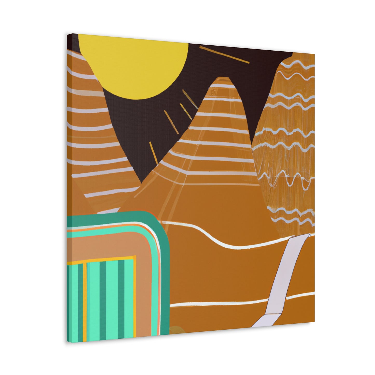 "Industrial Ballet - Midcentury" - Canvas