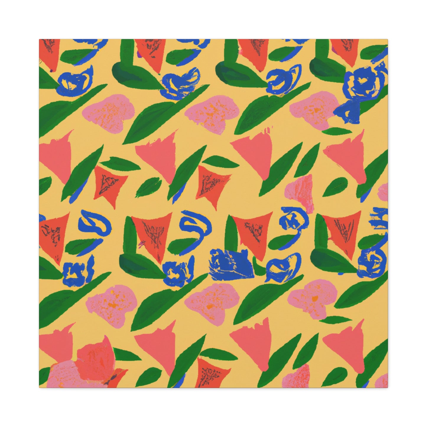 Primrose - Floral - Canvas
