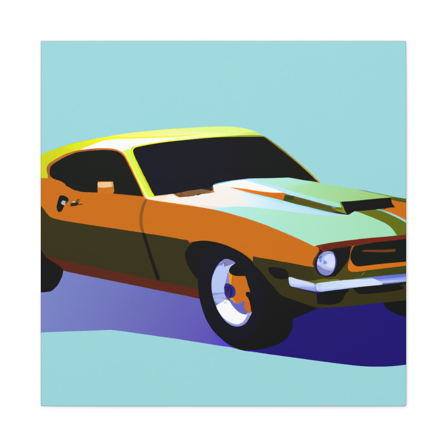 Speed Demon - Automobile - Canvas