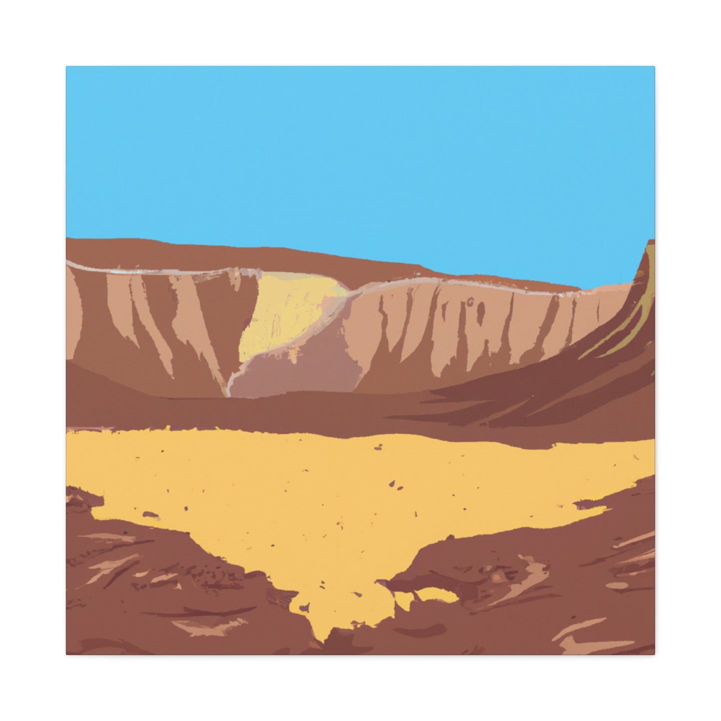 Sandscape - Landscape - Canvas