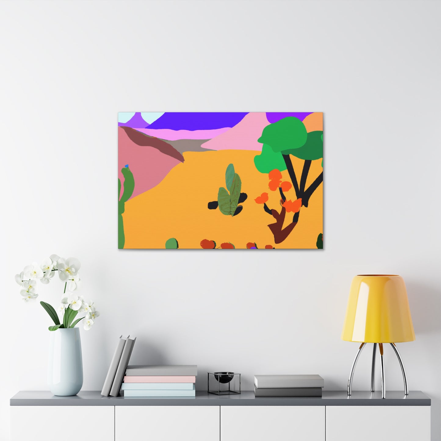 Dune Palms - Landscape - Canvas