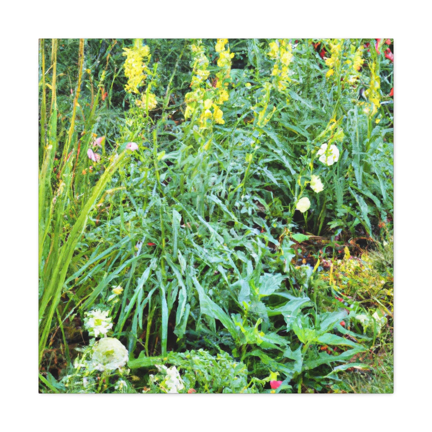 Summer Garden Blossoms - Canvas - Floral