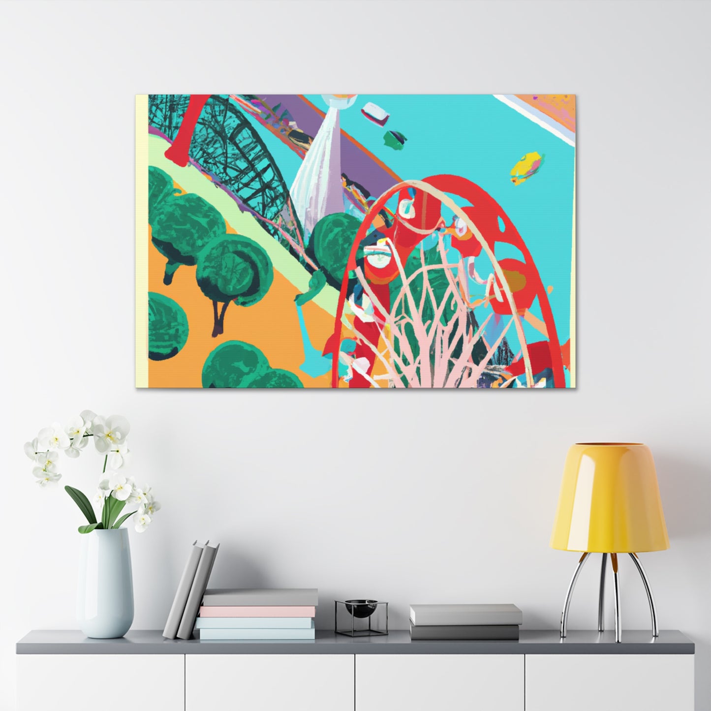 Loopy Lagoon - Amusement - Canvas