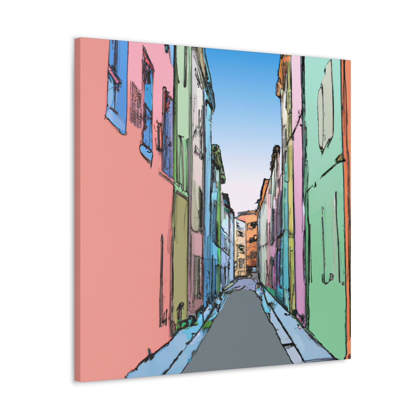 Voodoo Queen - New Orleans - Architectural Canvas