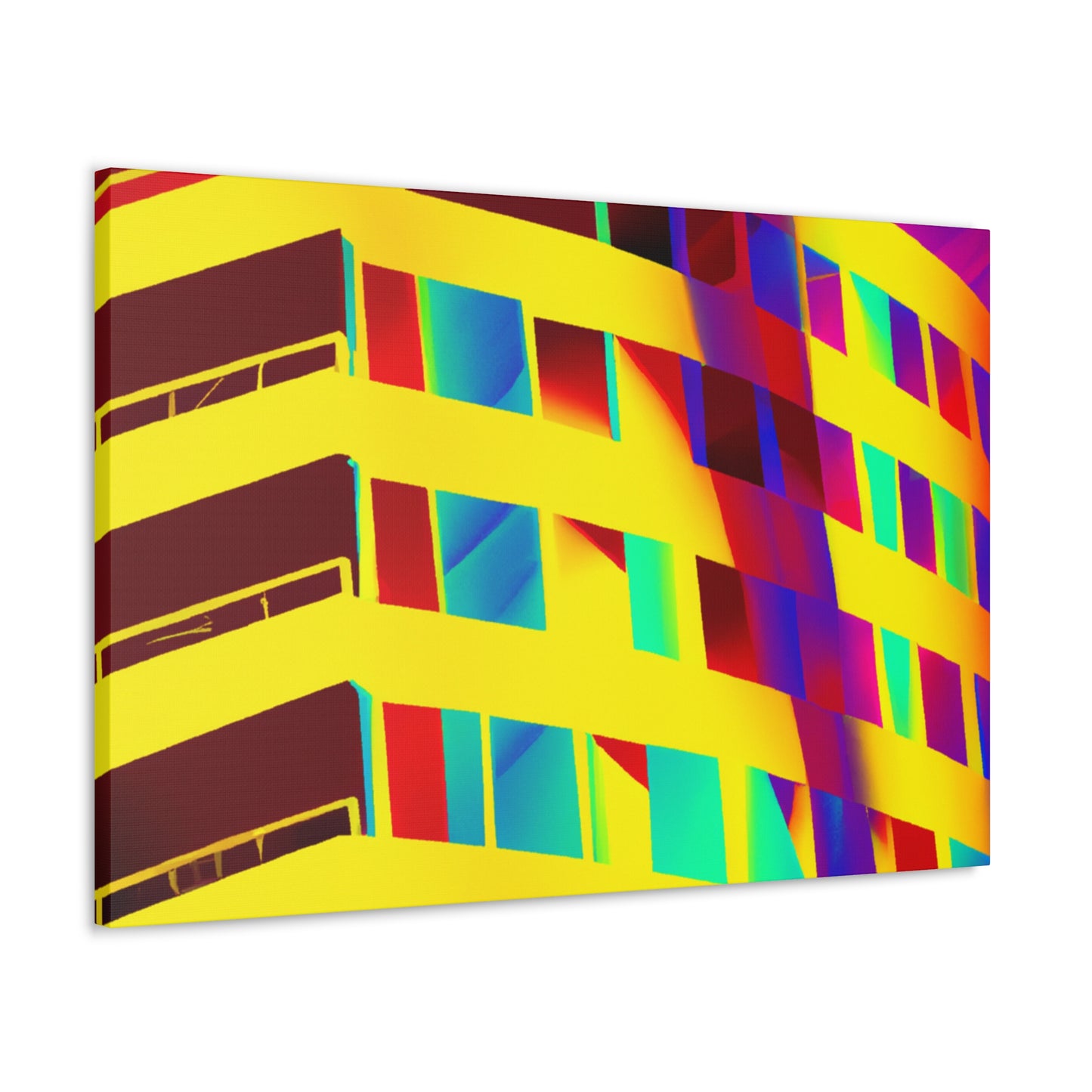 Majestic - Architectural Canvas Pop Art