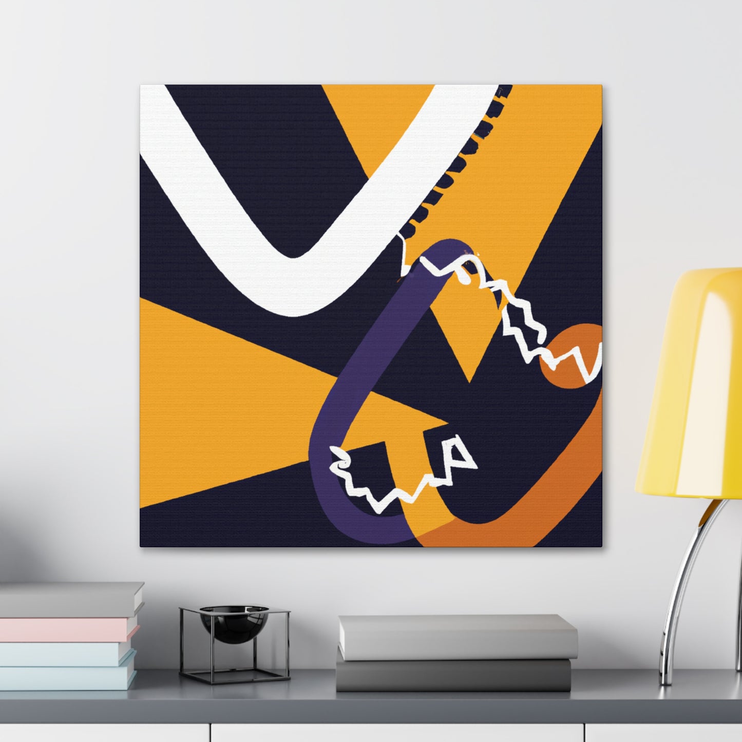 ModernMetropolis- Midcentury - Canvas