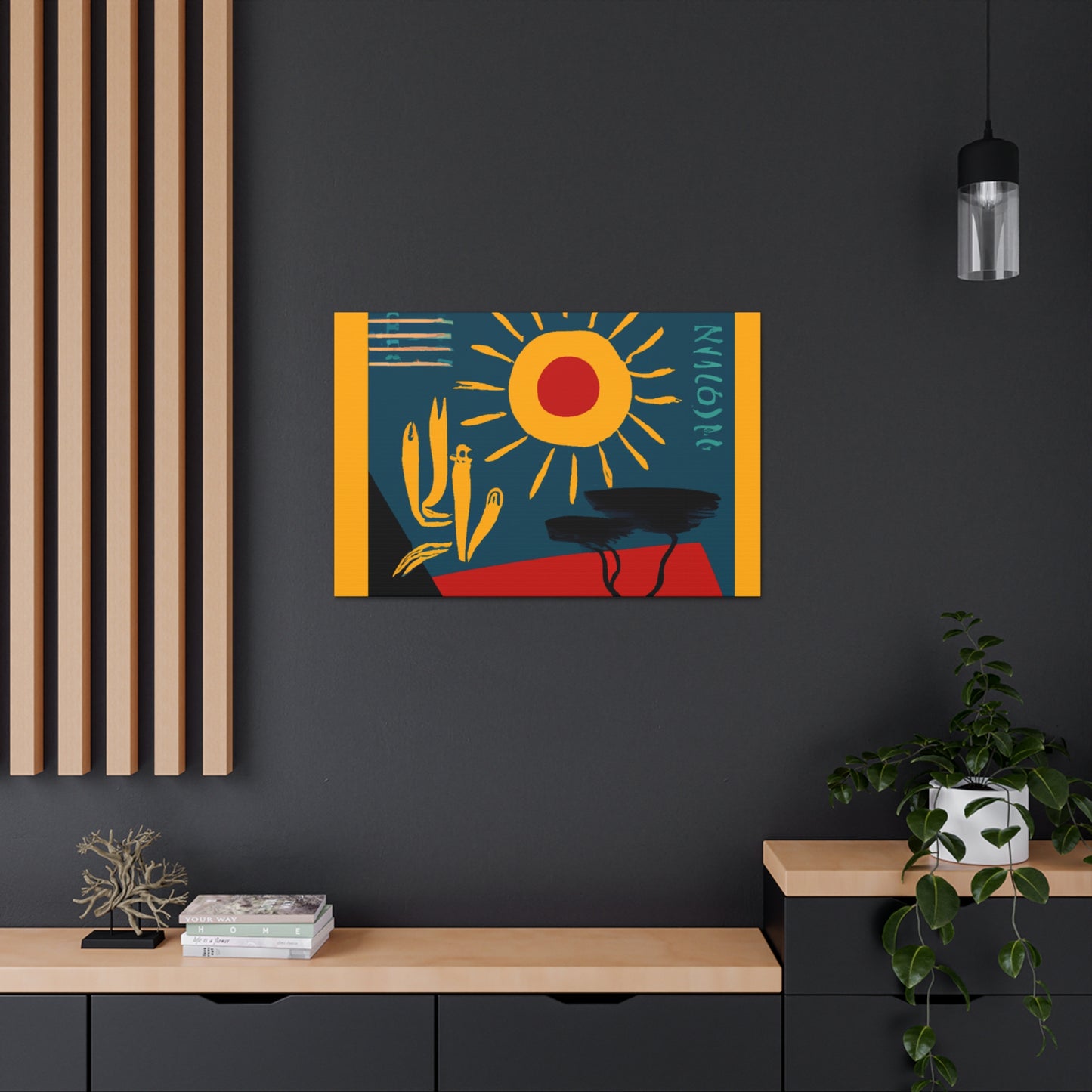 Sandyfeather - Midcentury Canvas