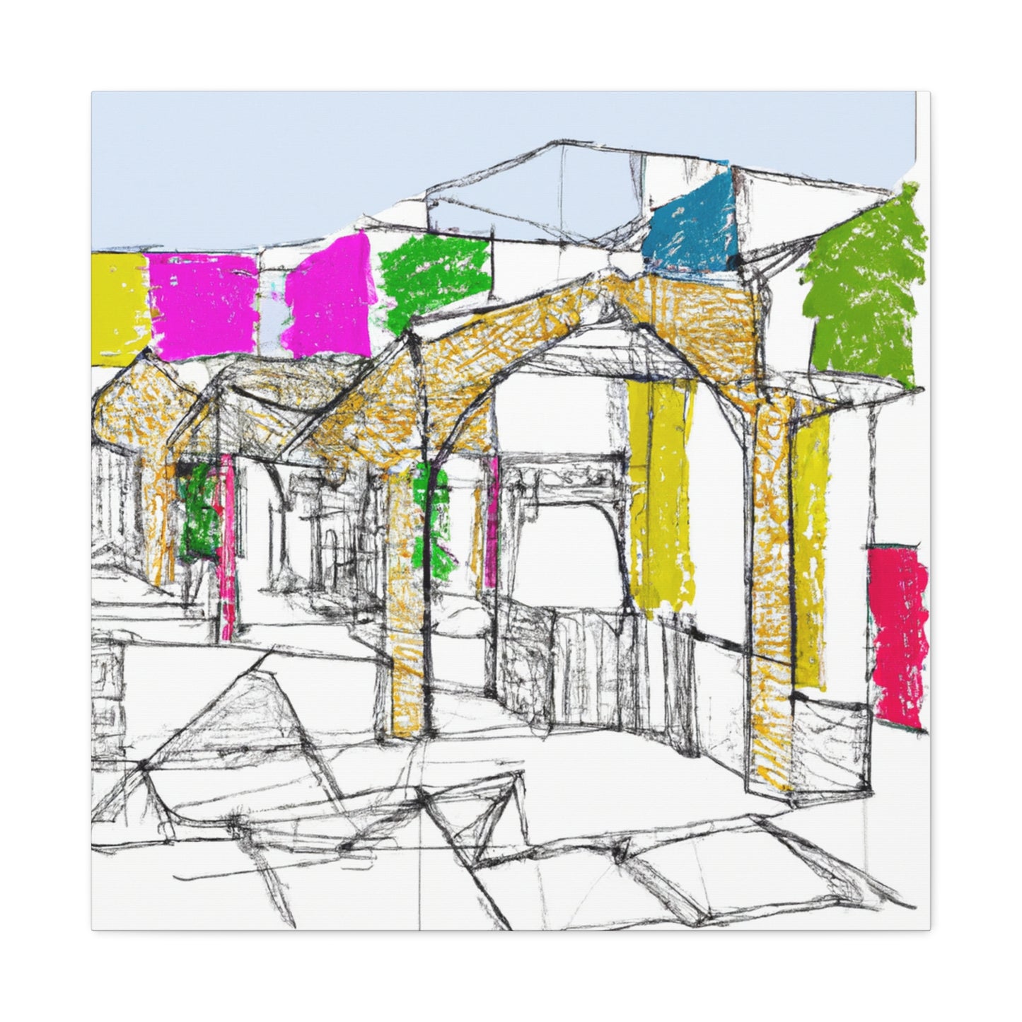 Van Arch - Canvas - Architectural