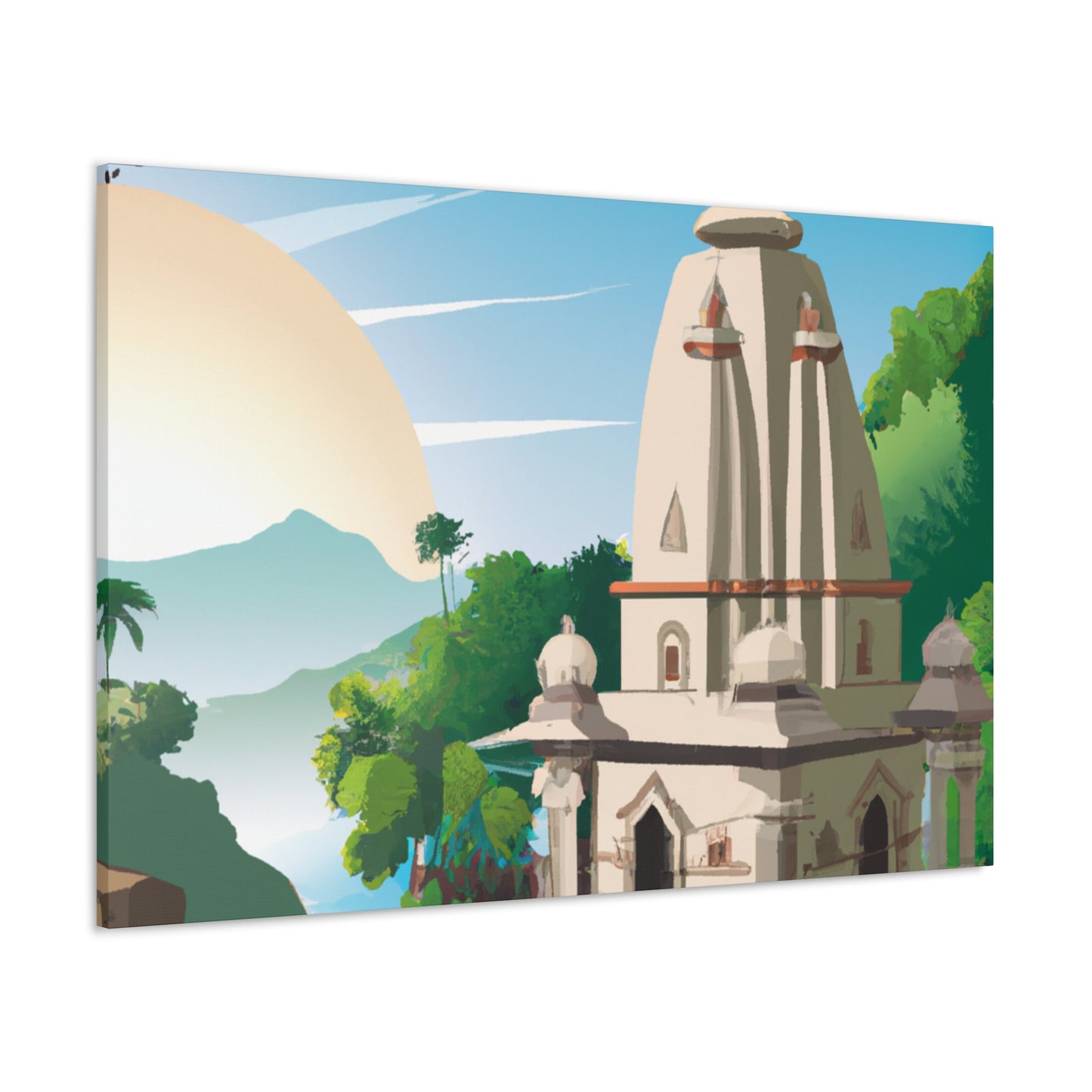 Discovery Destination India - Canvas