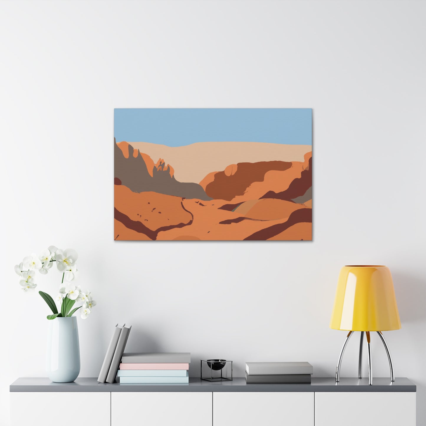 Dusty Paradise - Landscape - Canvas