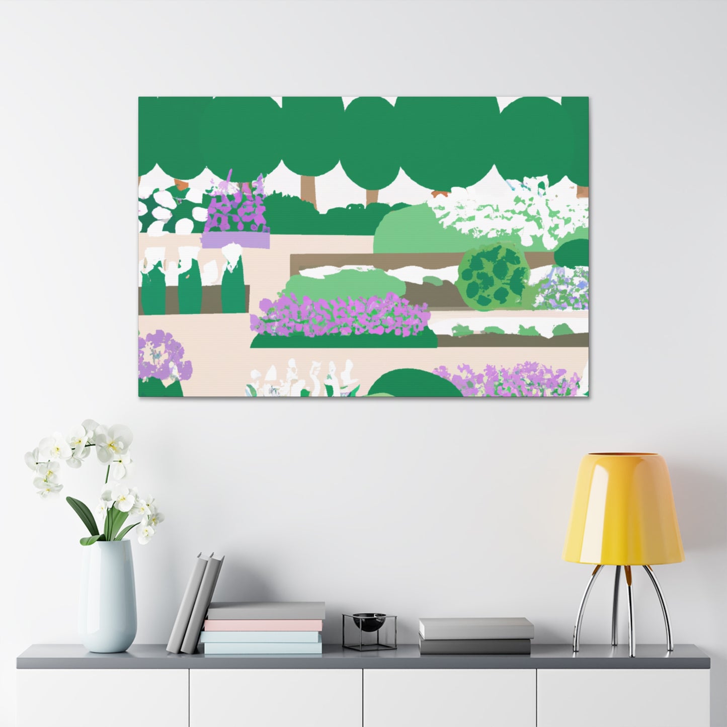 Dragonfly Haven- Landscape - Canvas