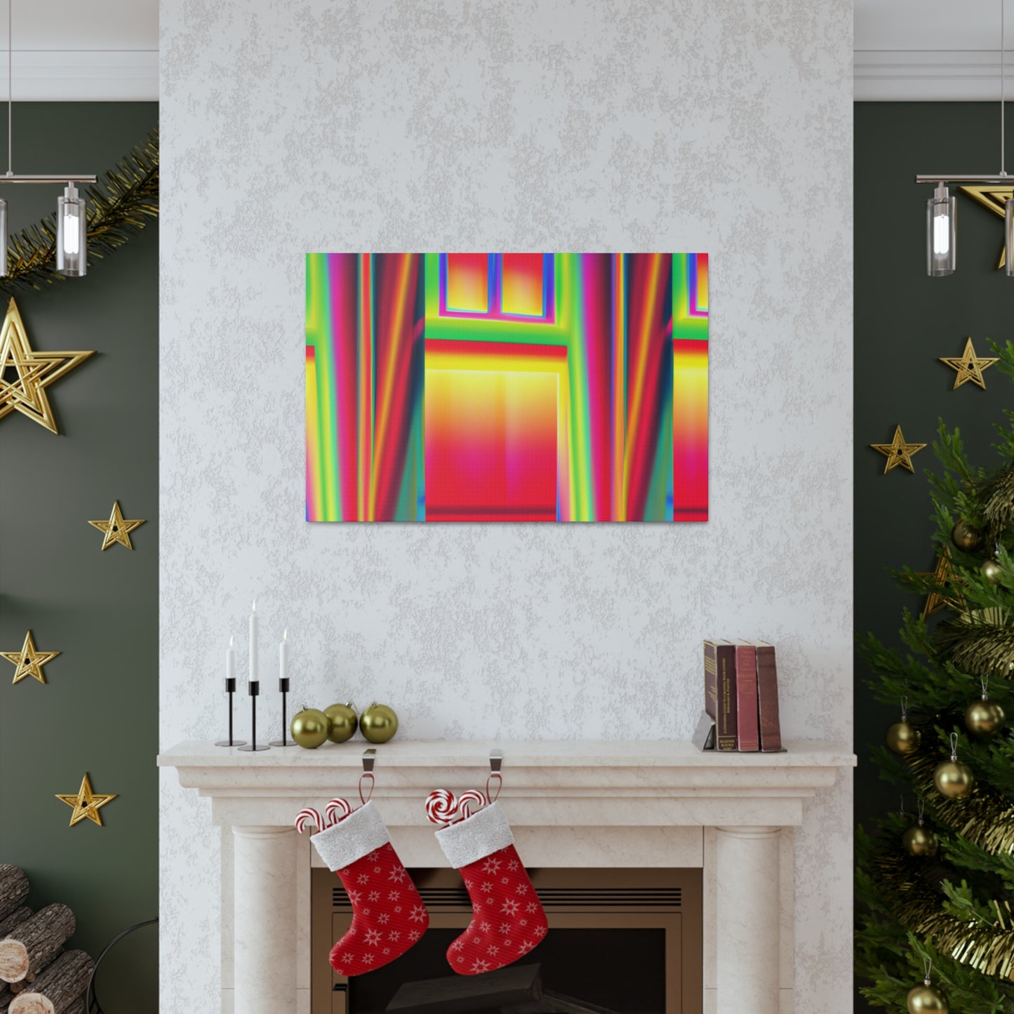 The Art Deco Majesty: - Art Deco Canvas