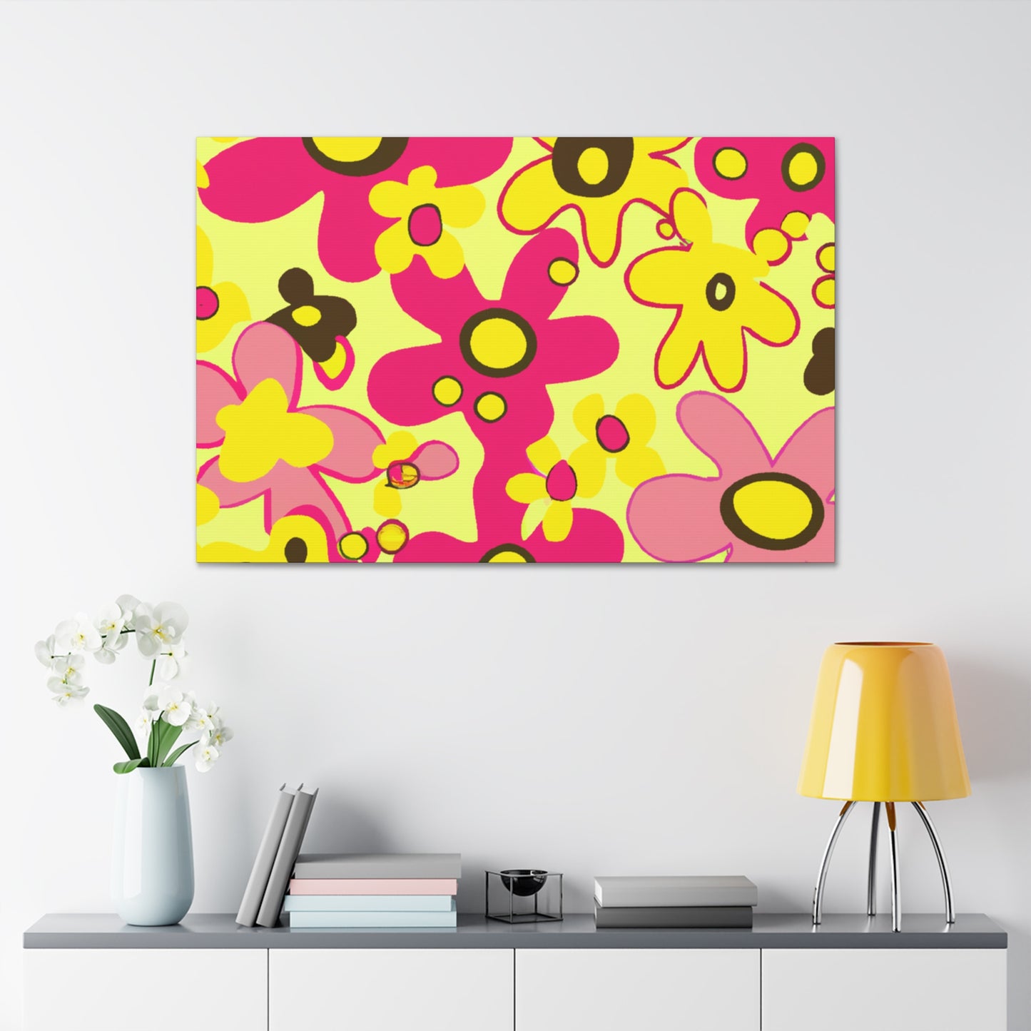 Perfusion - Floral - Canvas