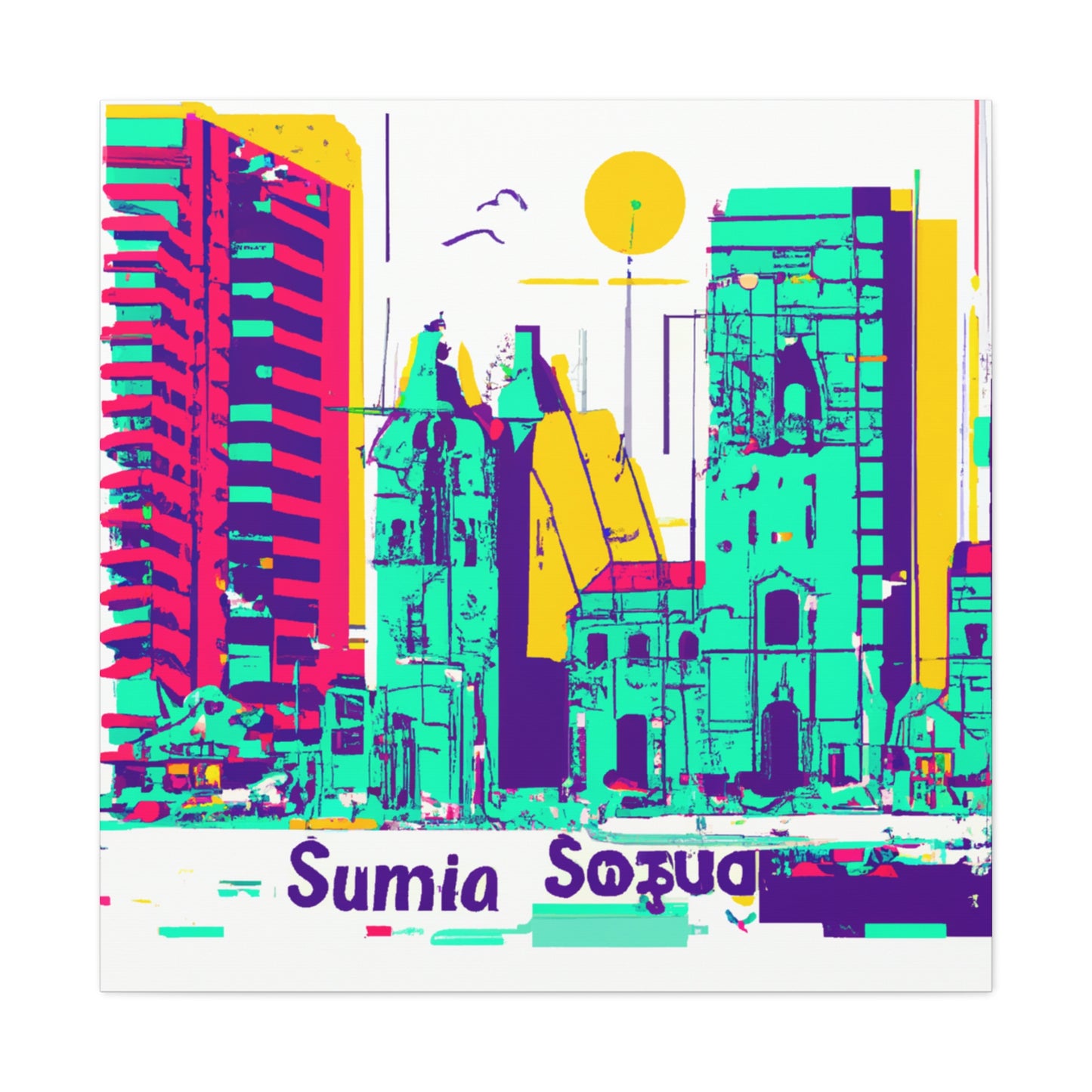 Tucano- South America - Canvas