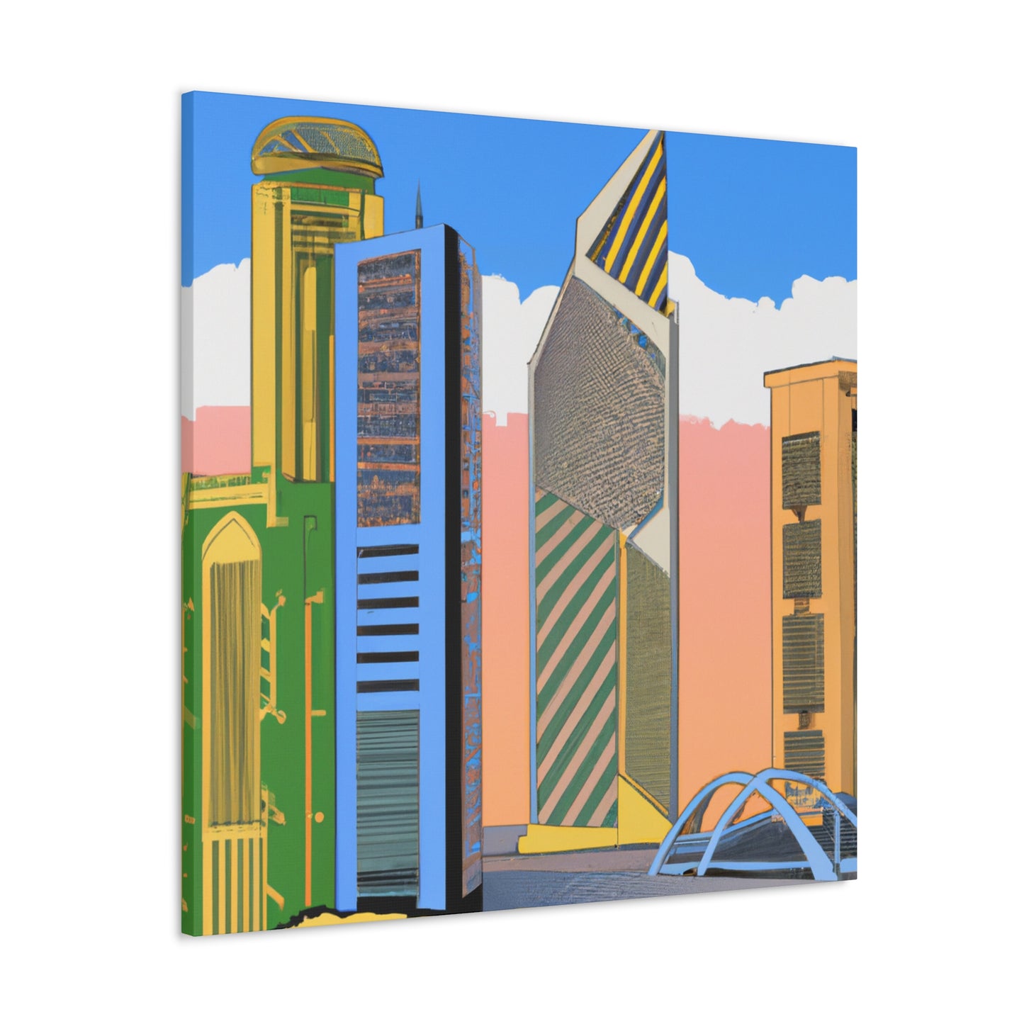 Desert Dusk - Destination Arab Emerates - Canvas