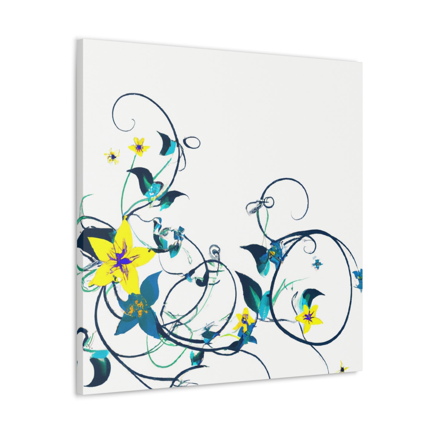 Blossom Brilliance - Floral - Canvas