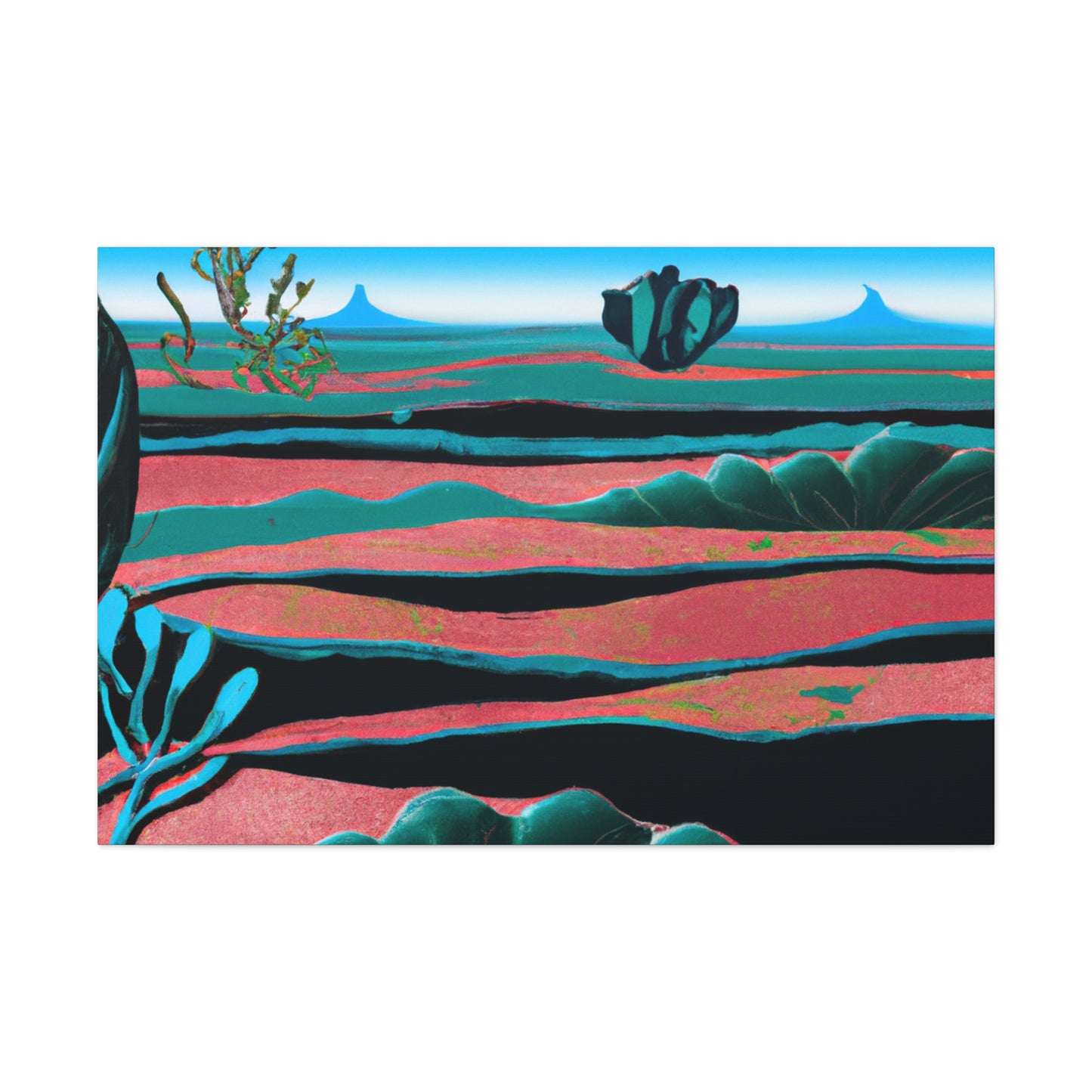 Desert Sunrise - Landscape - Canvas