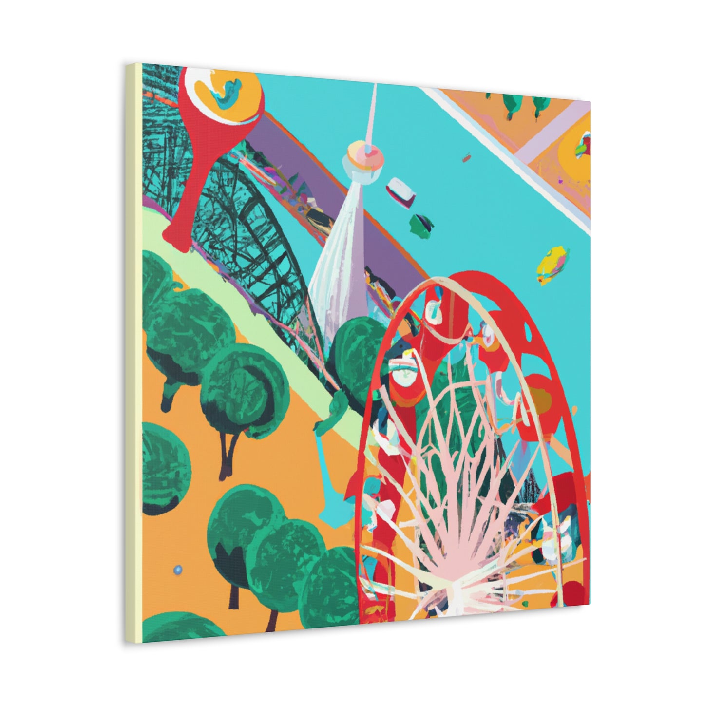 Loopy Lagoon - Amusement - Canvas
