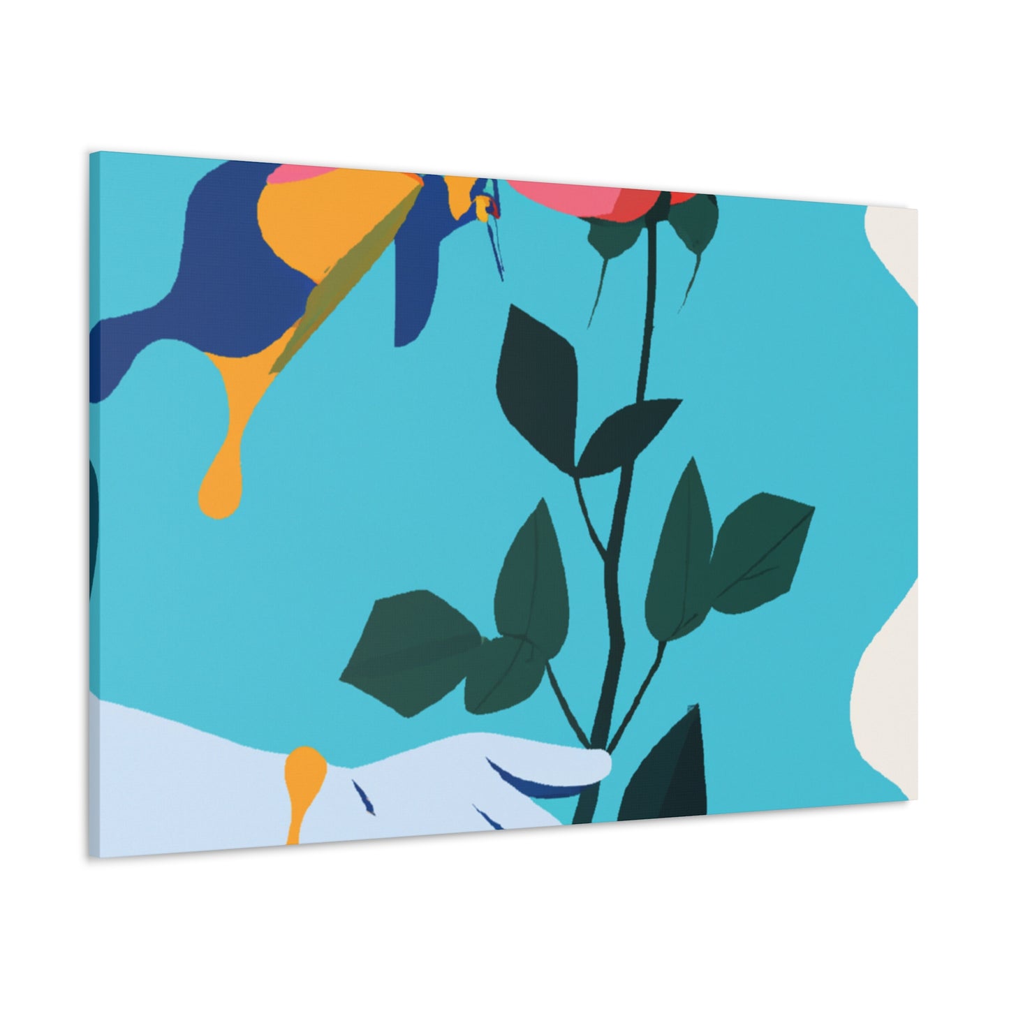 "Simplicity Rising - Minimalism" - Canvas