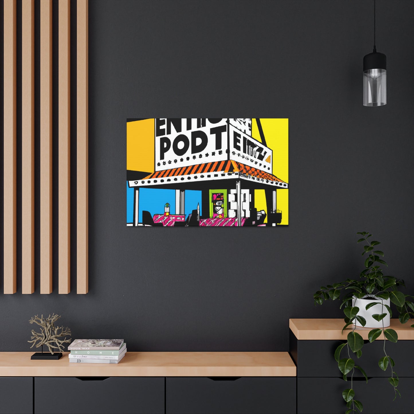 Carnival Bar - Canvas - Pop Art