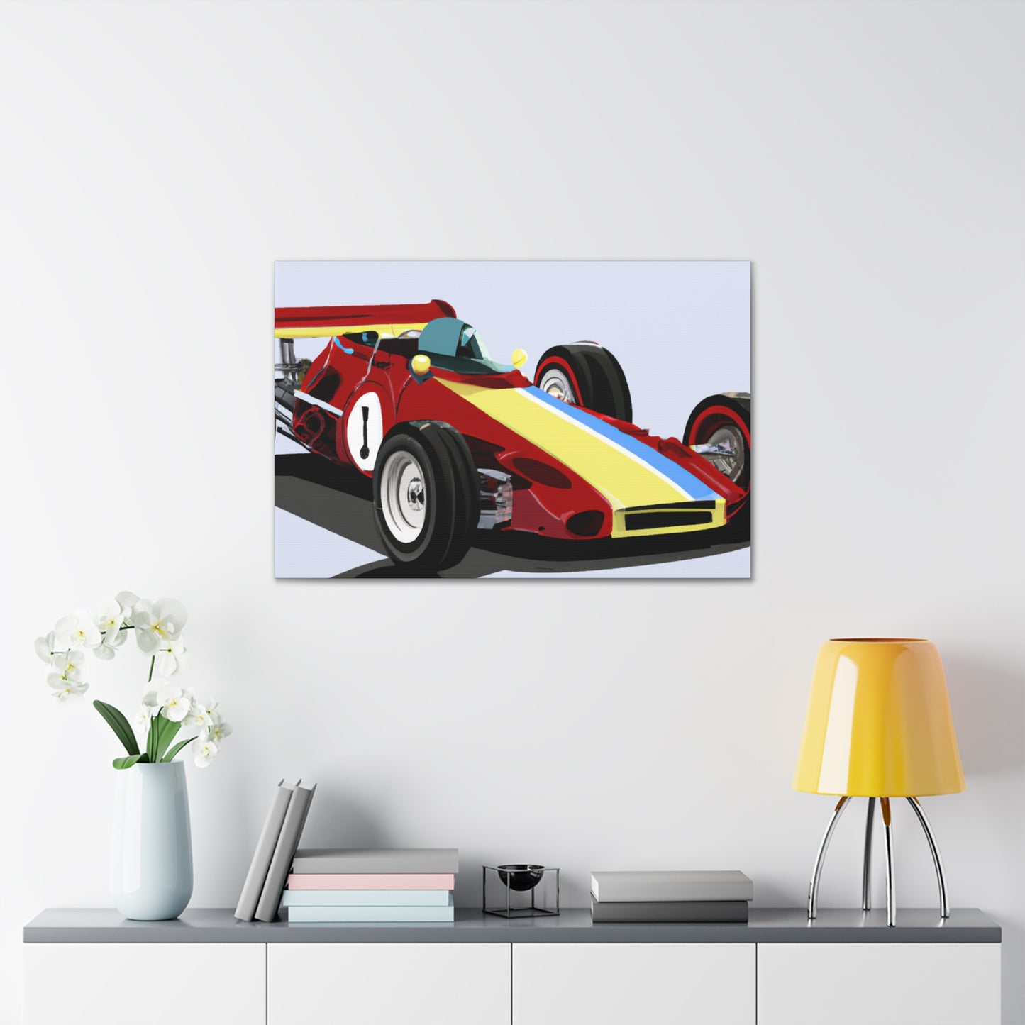 Furious Flash - Automobile - Canvas
