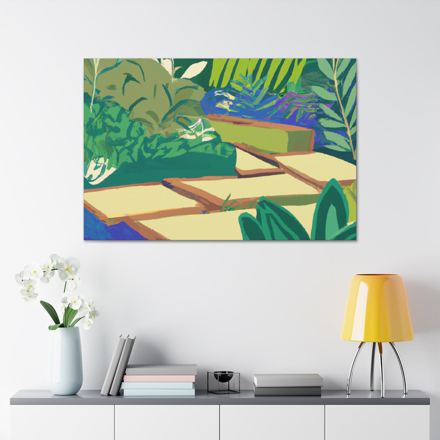 Verdant Vista - Landscape - Garden - Canvas