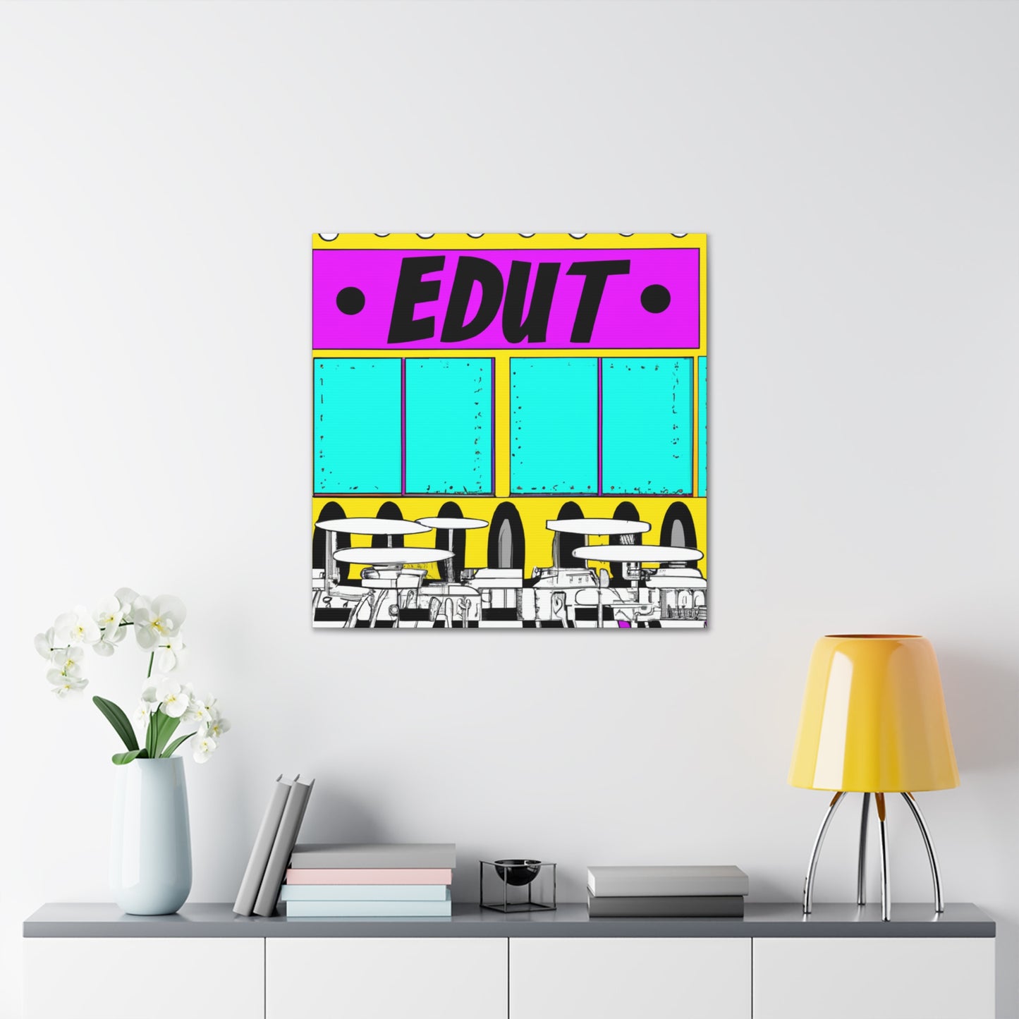 "Sock-Hop Crazies" - Canvas - Pop Art