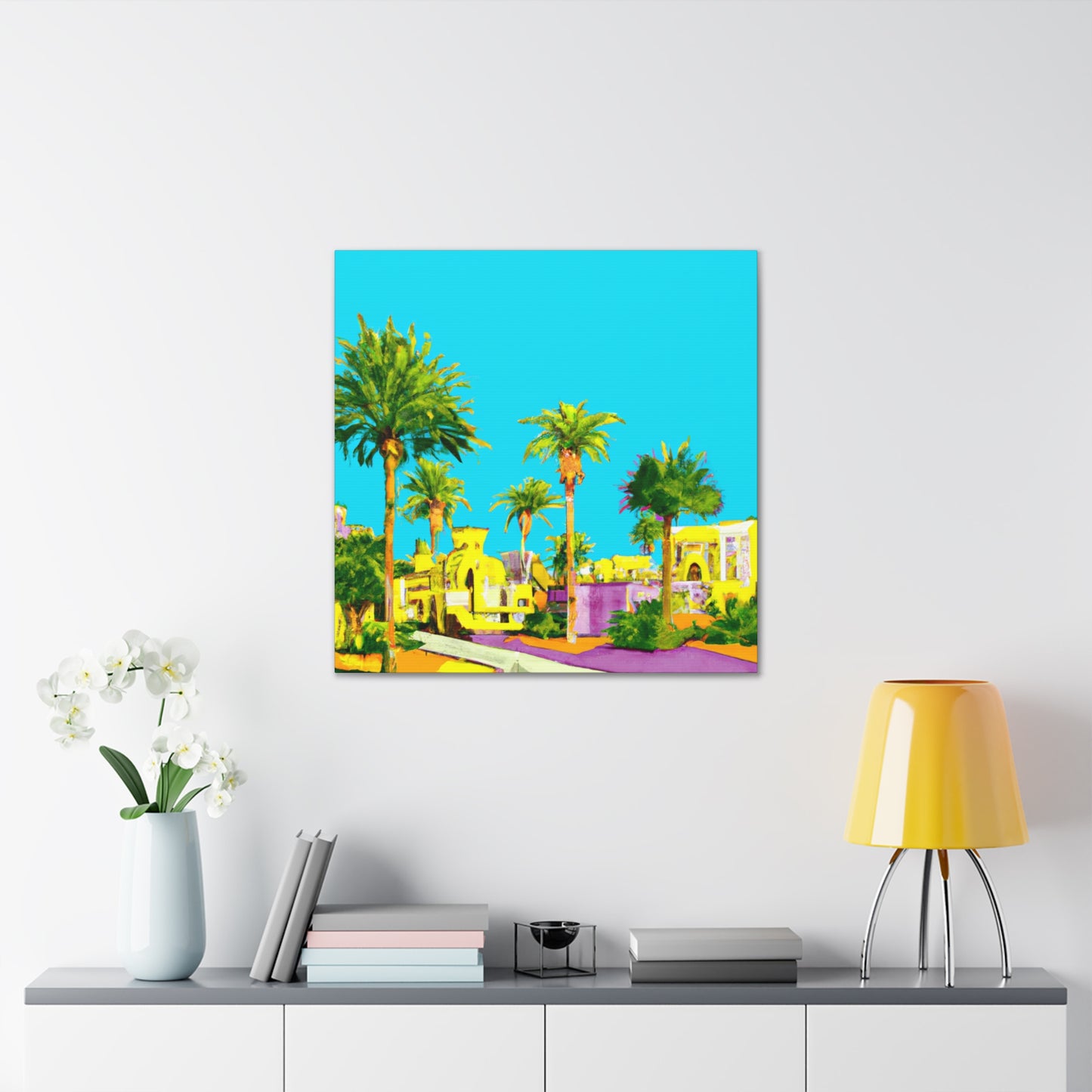 Sahara Splendor - Architectural - Canvas