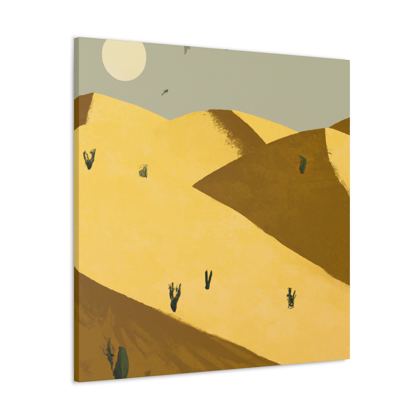 Vibrant Art Deco - Vintage Contemporary - Desert - Canvas