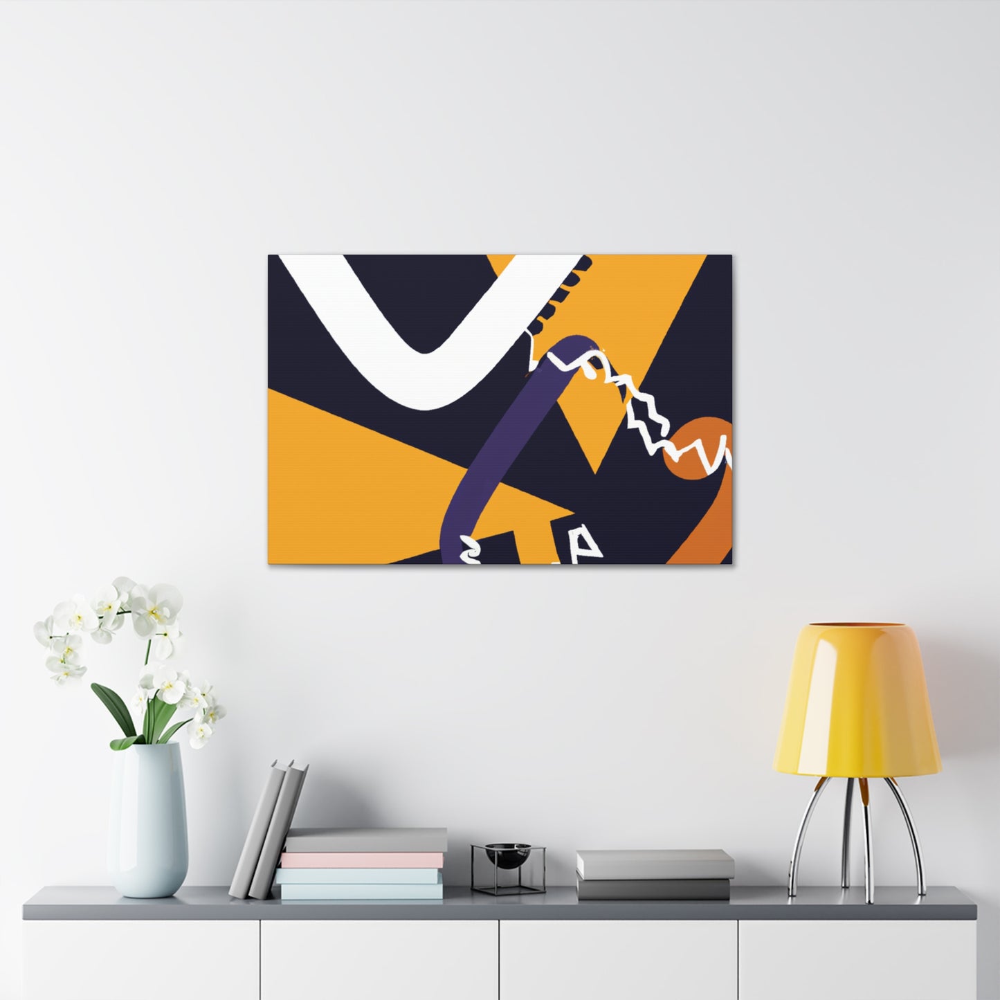 ModernMetropolis- Midcentury - Canvas