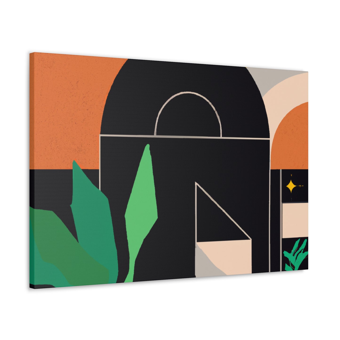 Ancestral Reflection - Midcentury - Canvas