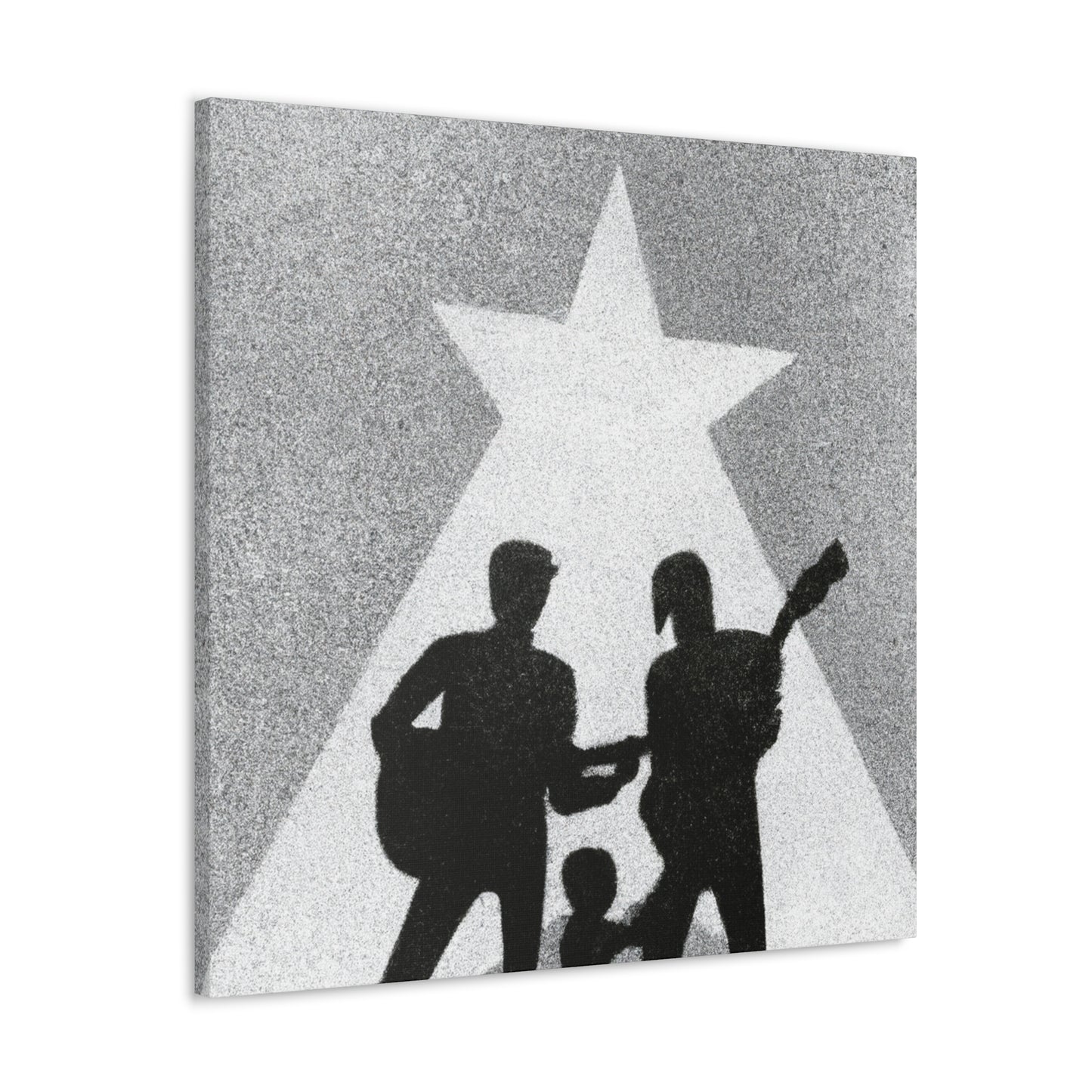 Hot Wax Records - Retro Music and Film Canvas