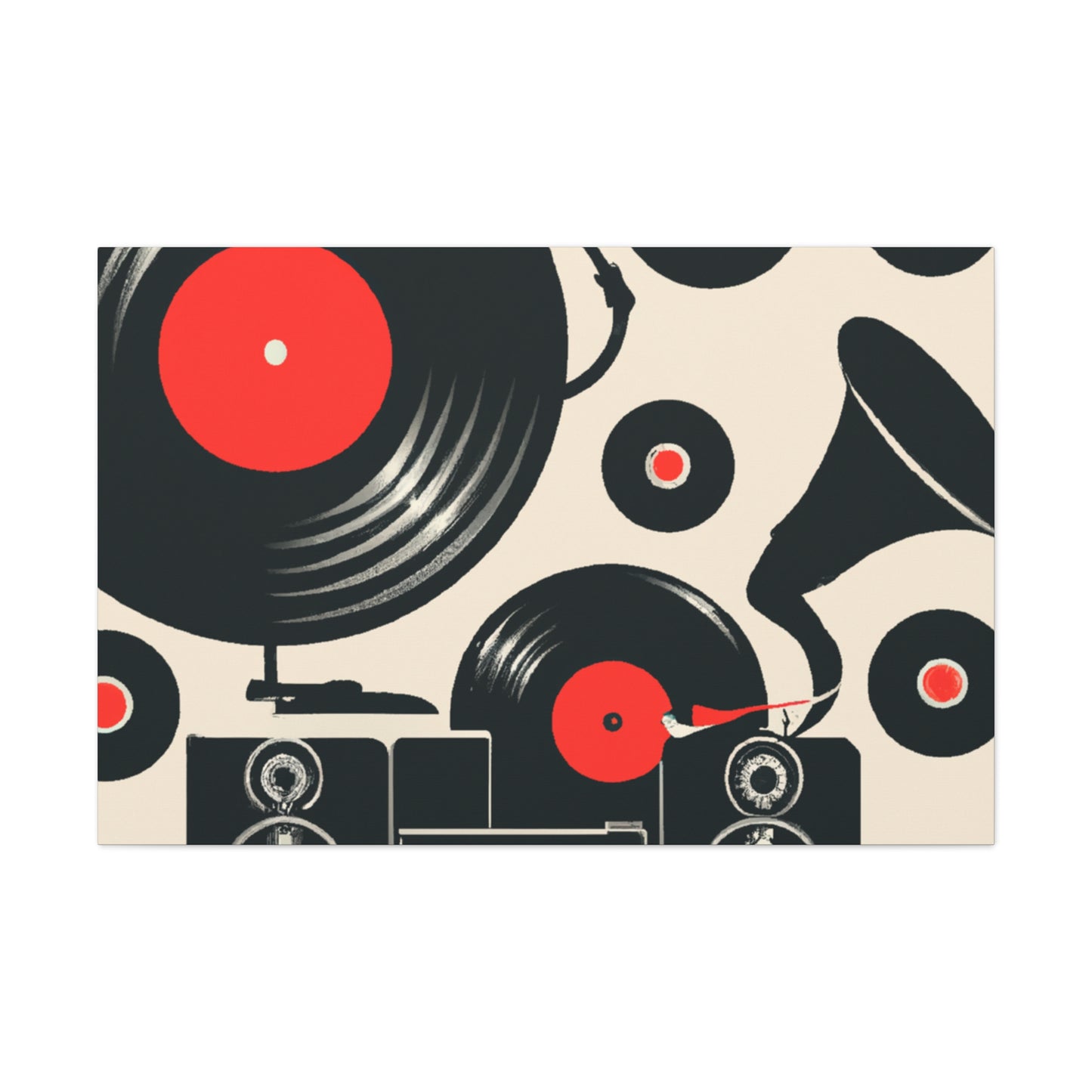 The Vinyl Studio - Retro Music and Film Canvas