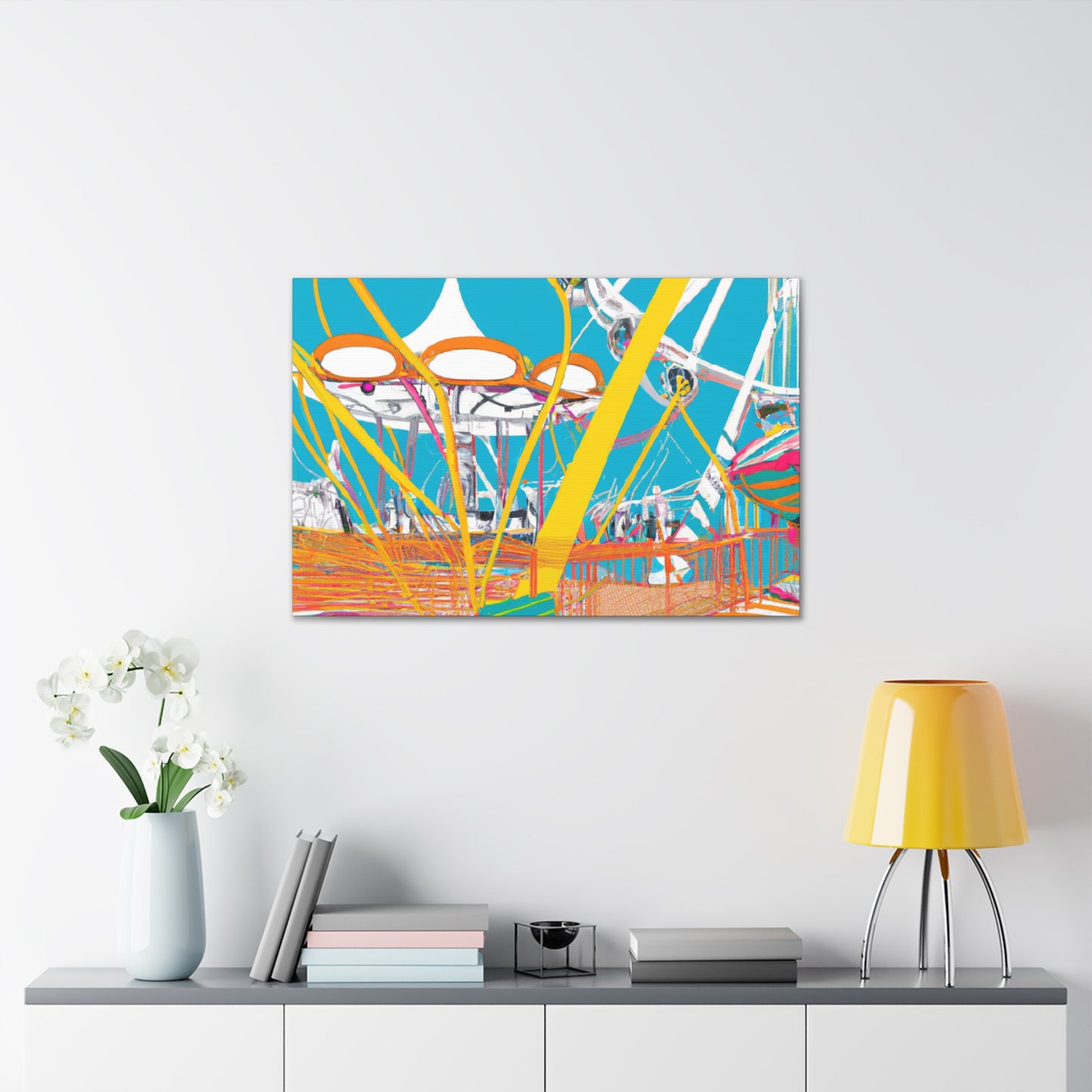 Wonderlandia - Amusement - Canvas