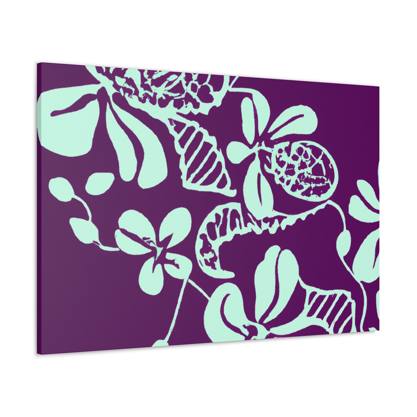 Glowtopia - Floral - Canvas