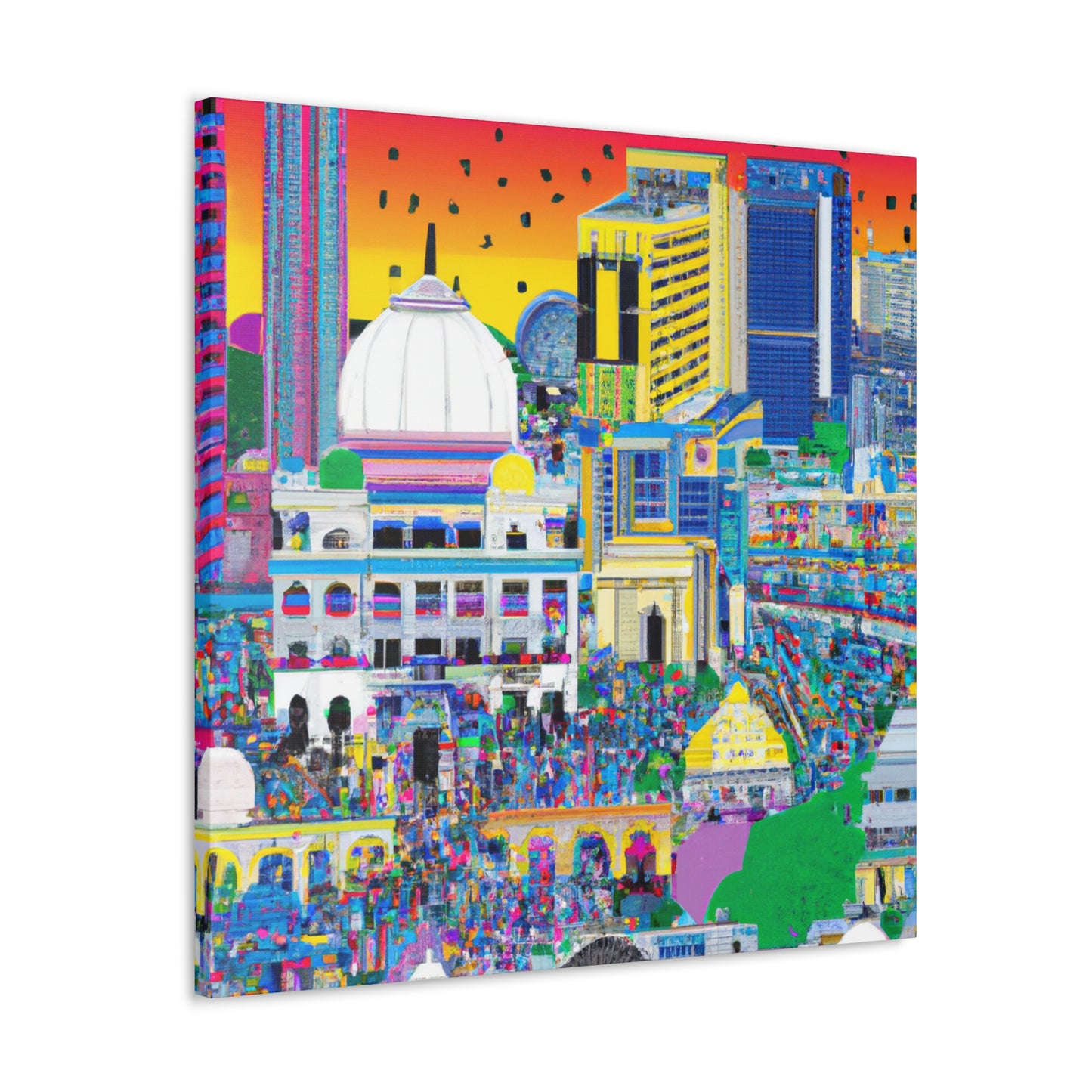 Udan- Destination India - Canvas