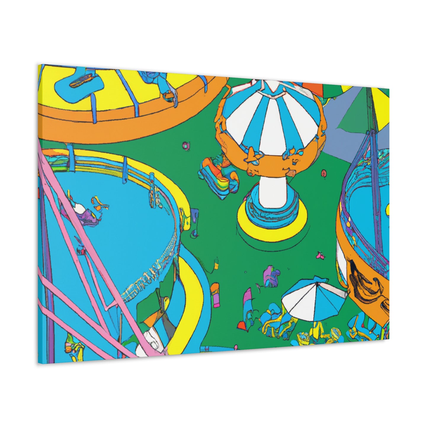 Fantastic Frontier - Amusement - Canvas