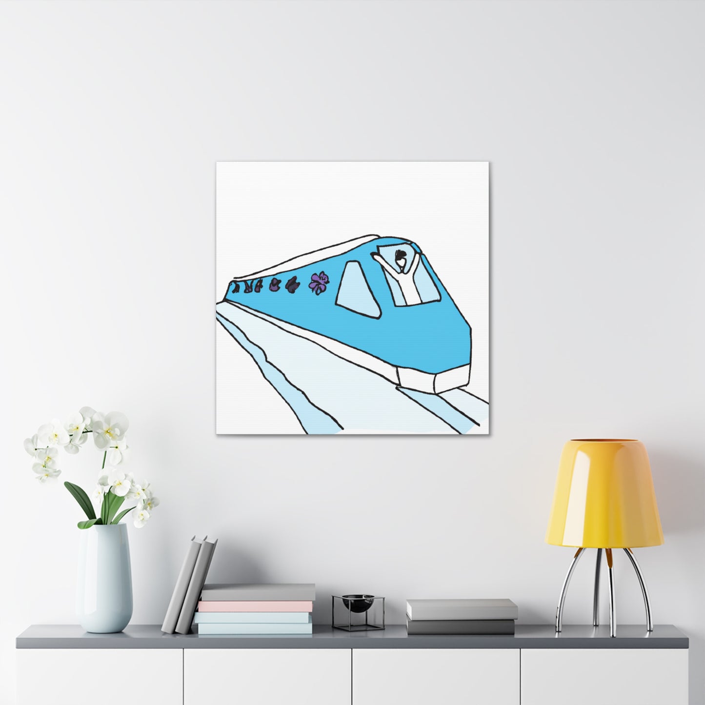 Mystic Breeze - Minimalism - Canvas
