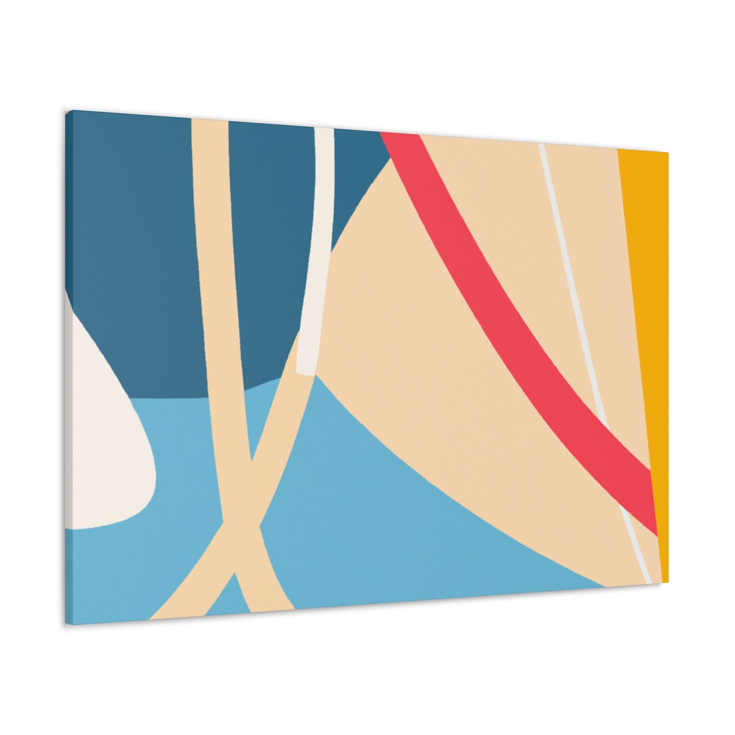 Faux Zen- Midcentury - Canvas