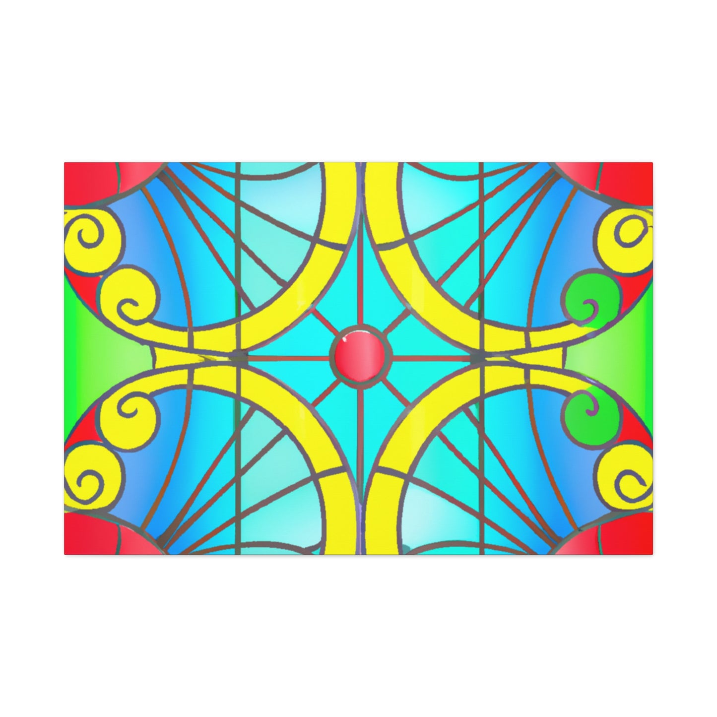Circular Tile - Glass Canvas