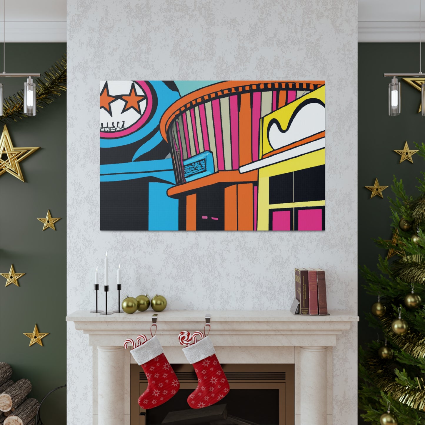 Clementine's Classic Theater - Canvas - Pop Art