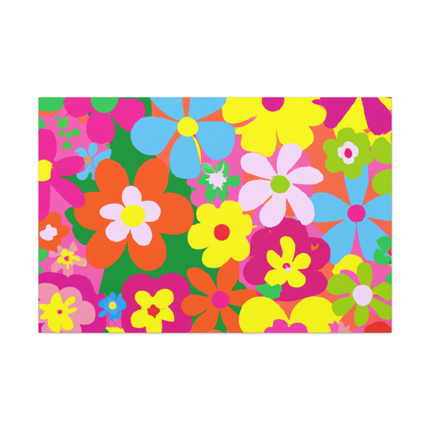 "Creating a Bouquet of Blooms: A Floral Adventure" -Floral Canvas