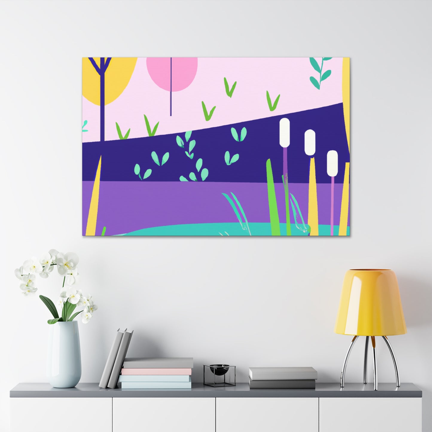 Blossomscape Landscape - Canvas