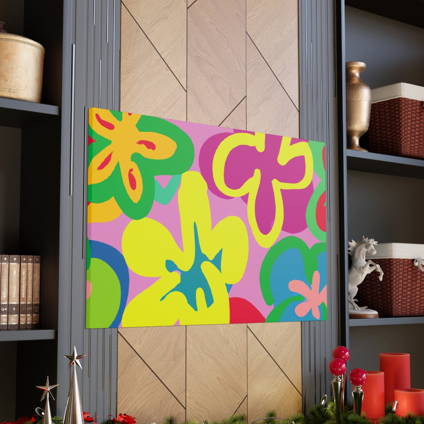 The Petal Perfume: A Fragrance of Floral Serendipity - Canvas