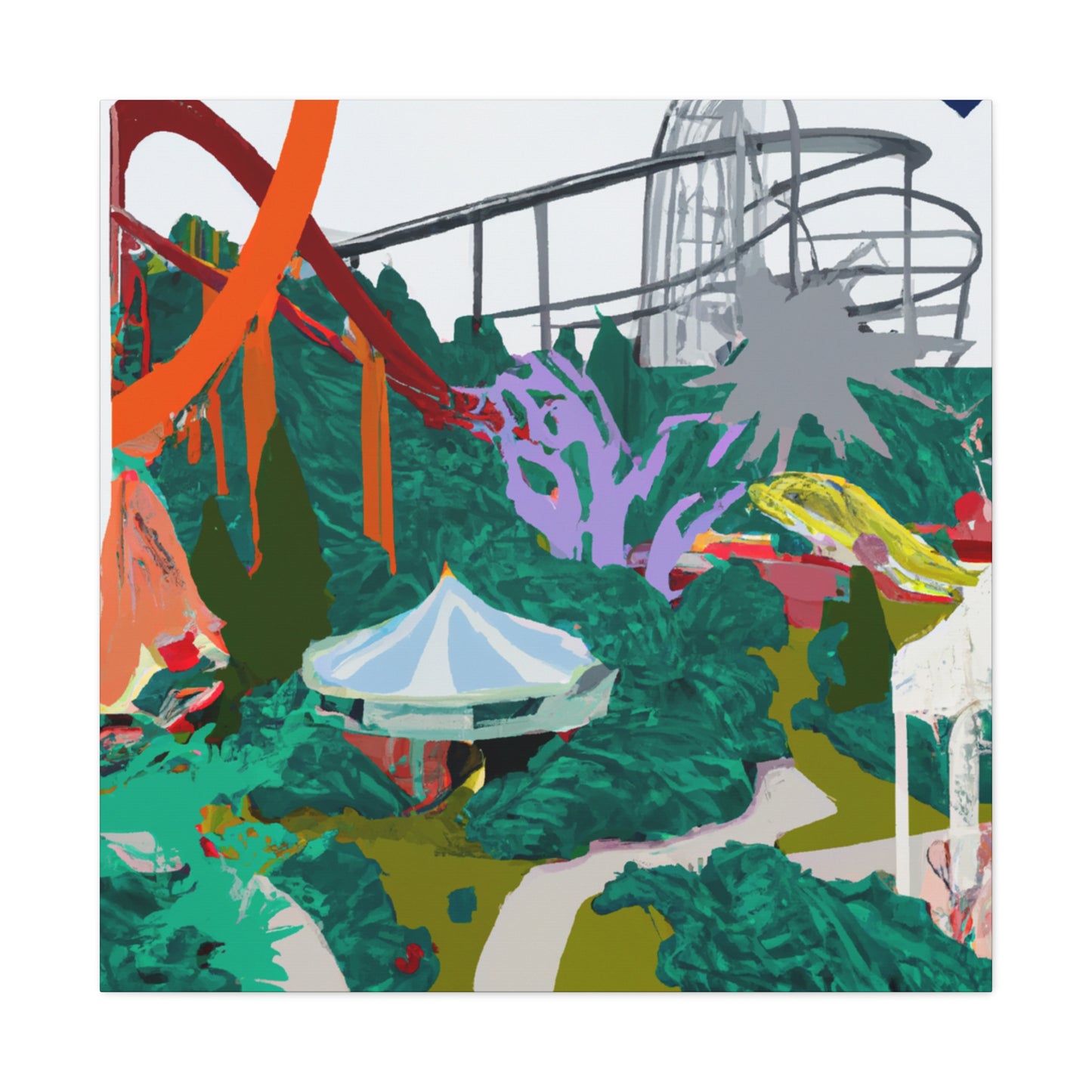 Gardenia Glade - Landscape - Canvas